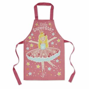 Childrens PVC Apron Little Superstar Fairy Princess by Cooksmart-0