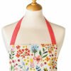 Adults Apron Cotton BEE HAPPY Design 100% Cotton from Cooksmart -82142