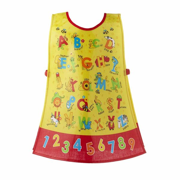 Childrens Apron Tabard ABC Style in PVC from Cooksmart -0