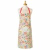 Adults Apron Cotton BEE HAPPY Design 100% Cotton from Cooksmart -0