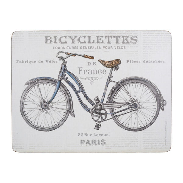 Creative Tops Bicycle Pack Of 6 Premium Placemats-0
