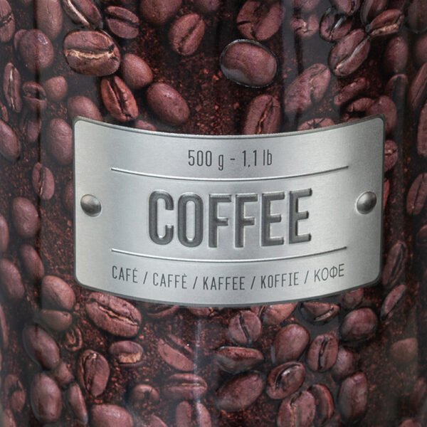Embossed Coffee Canister from the Larder Collection by 5five Simply Smart-82446