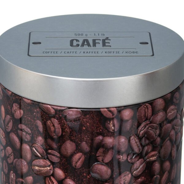 Embossed Coffee Canister from the Larder Collection by 5five Simply Smart-82445