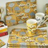 Pack of 4 Coasters Retro Meadow Design by Cooksmart-82471