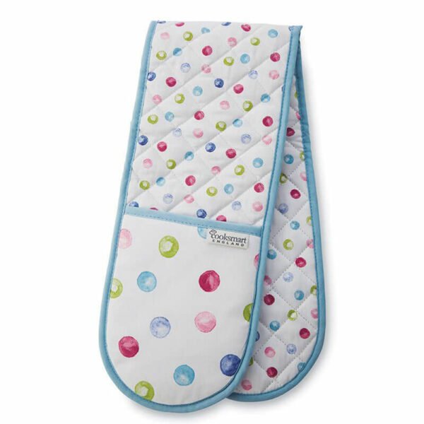 Double Oven Glove Spotty Dotty from Cooksmart-79844