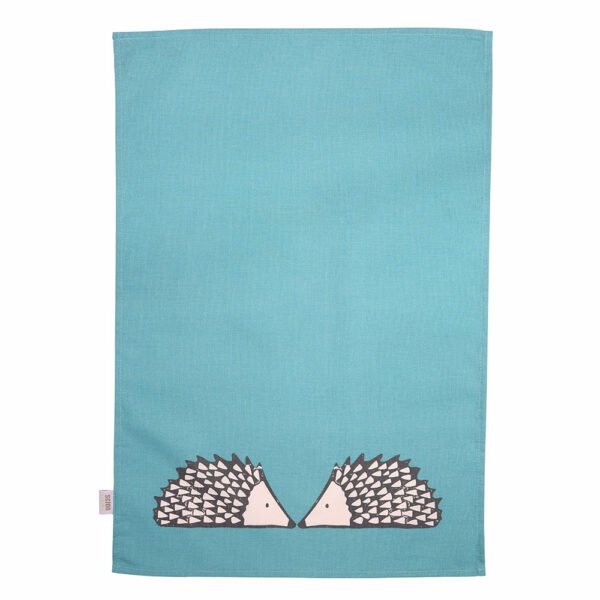 Scion Living Spike Set of 2 Tea Towels Teal-82474
