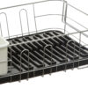 Dish Drainer with Removable Draining Tray Black-79915