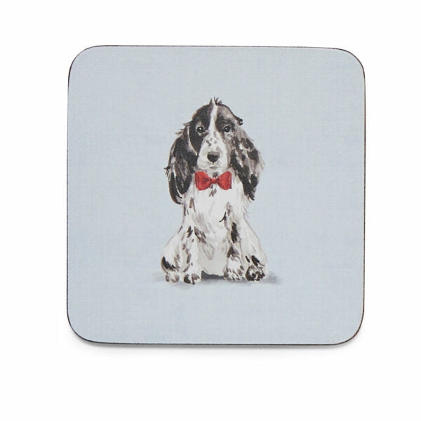 Pack of 4 Coasters CURIOUS DOGS Design by Cooksmart-82705