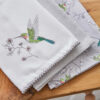 Pack of 3 Tea Towels HUMMINGBIRDS from Cooksmart -82689