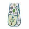 Double Oven Glove FOREST BIRDS Design by Cooksmart 100% Cotton Outer-0