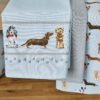 Tea Towels Curious Dogs Multi-Colour Pack of 3 from Cooksmart -82669