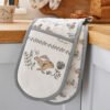 Double Oven Glove Country Animals by Cooksmart-82604