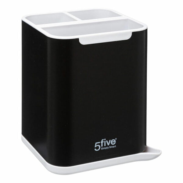 Black Square Cutlery Drainer by 5Five - Simply Smart - Sage Kitchenware